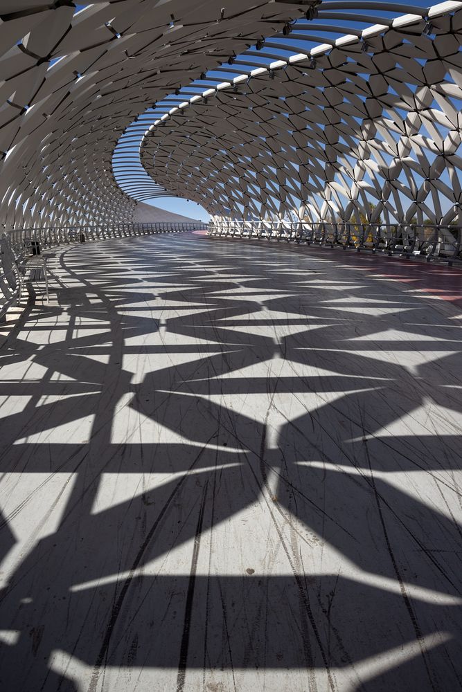 The Fish Bridge in Astana (Kazakhstan)