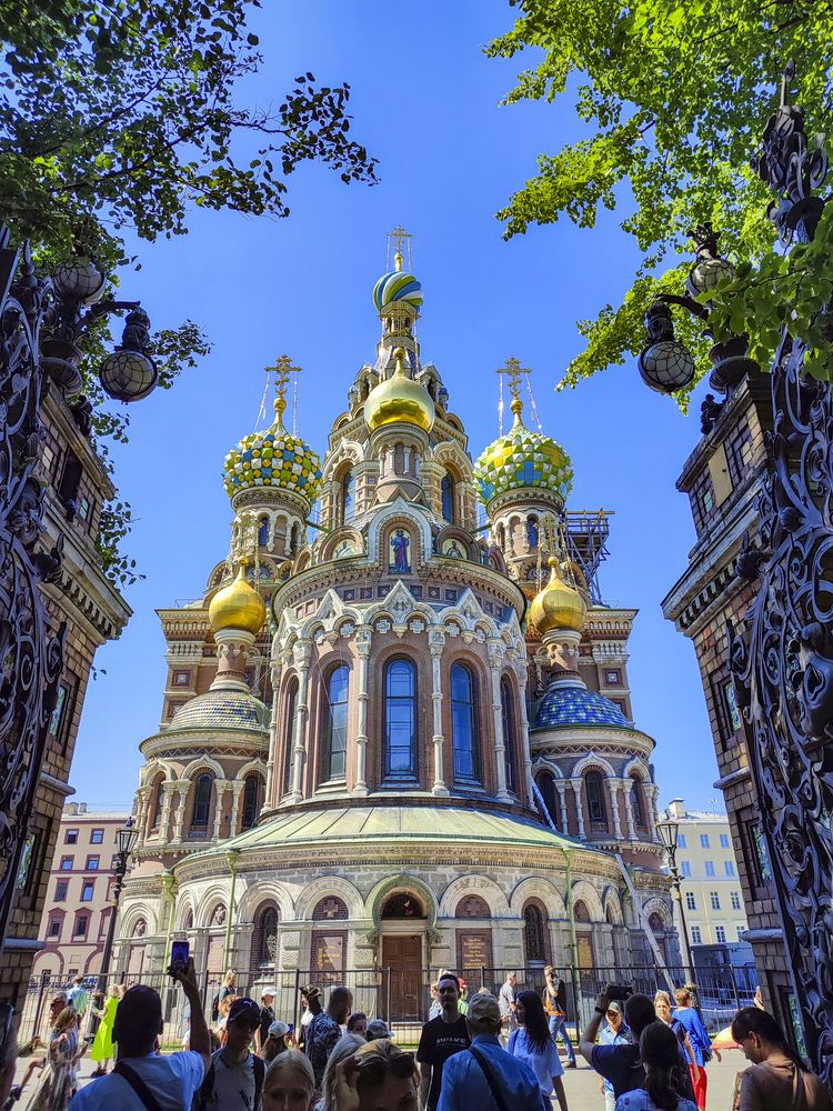 На экскурсии