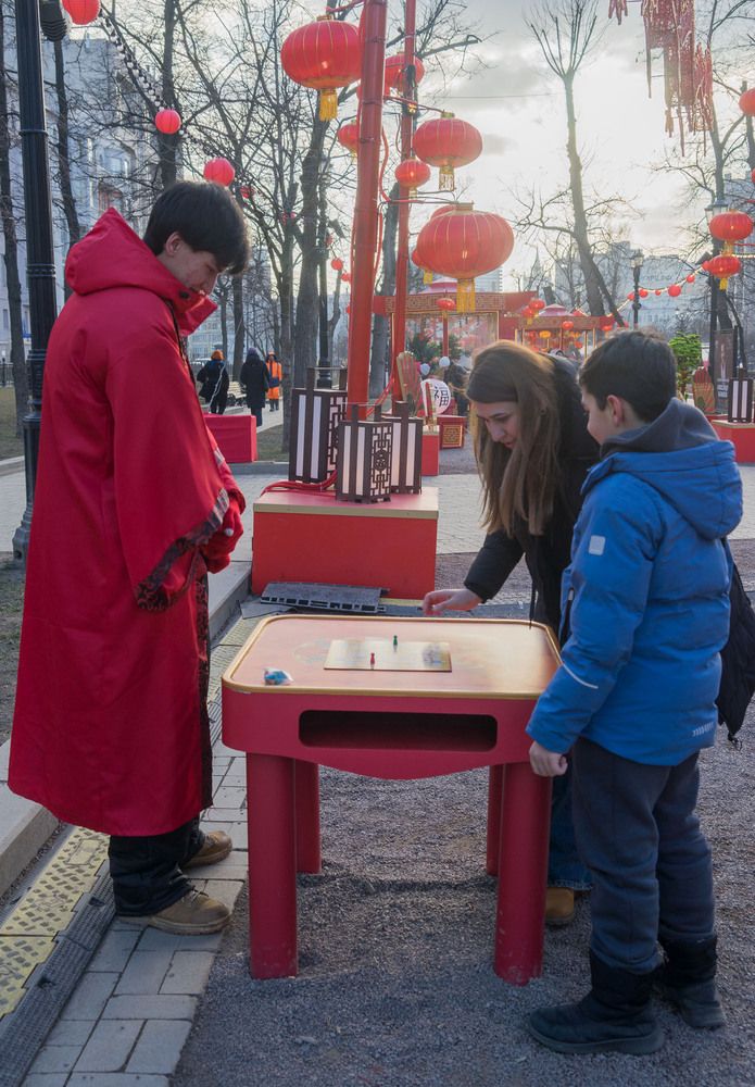 Китайский новый год на Тверском бульваре. Москва