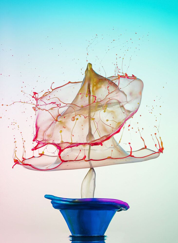 Скульптура из воды