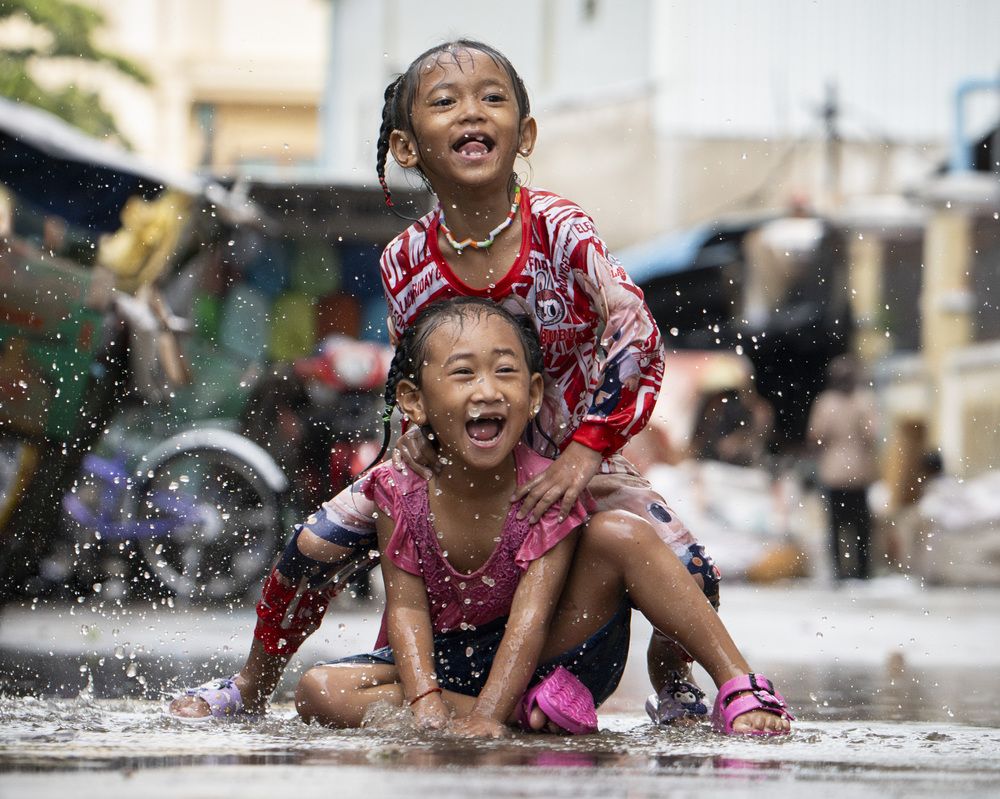 Rain, rain, come out to play!