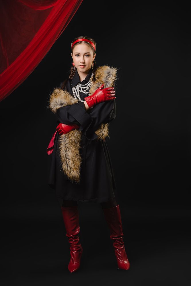 Девушка в русском стиле