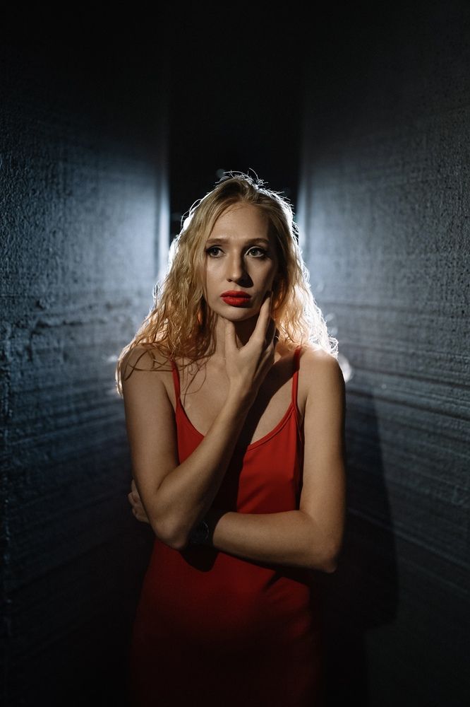 Маленькое красное платье