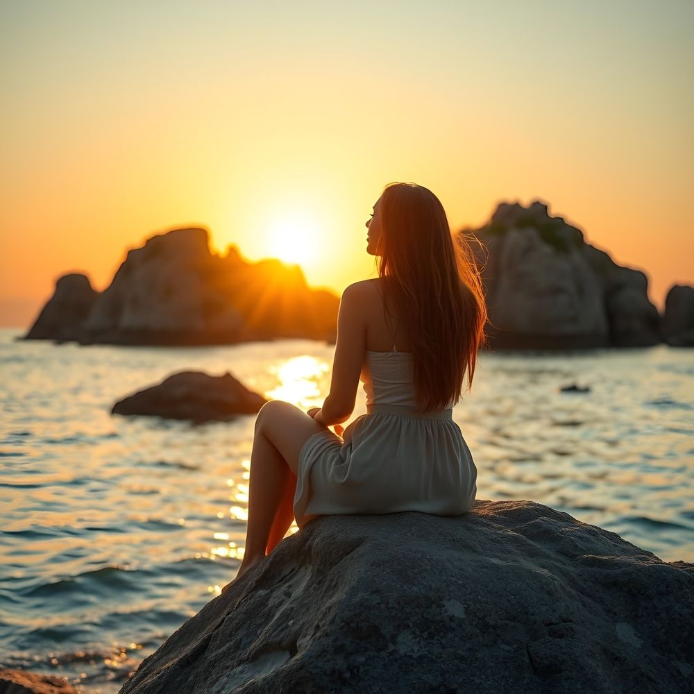 Мгновения заката.