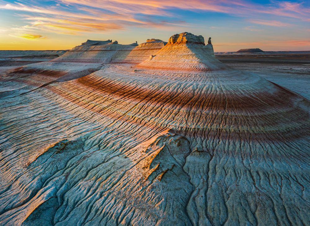 Кызылкуп (Тирамису) на рассвете.