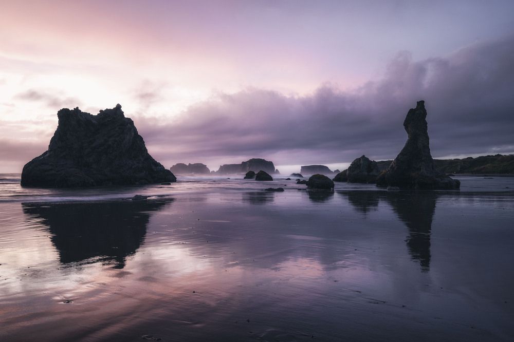 Wizards hat rocks in Oregon.