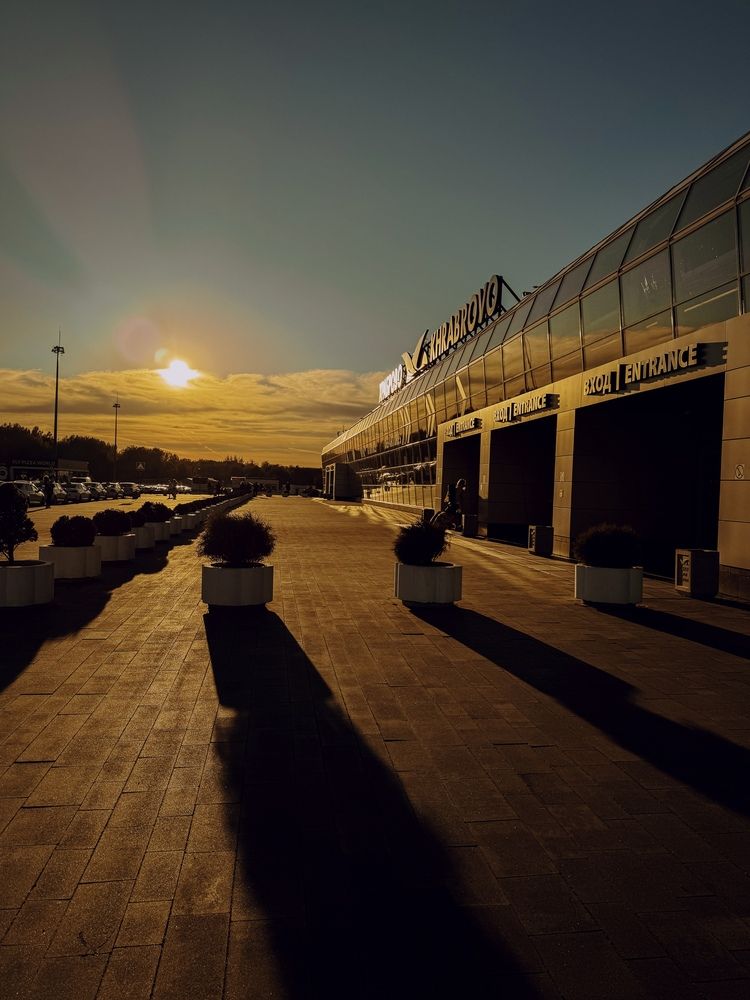 The airport has seen more sincere kisses and hugs than the registry office