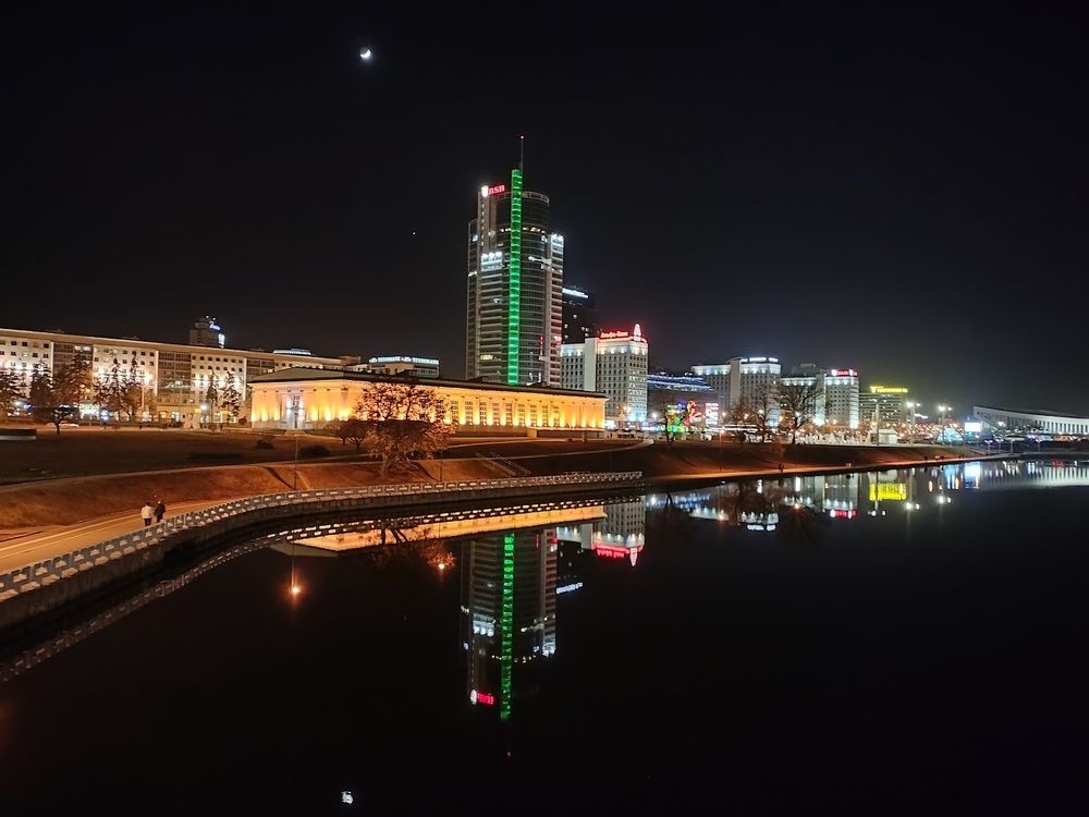 Огни ночного города