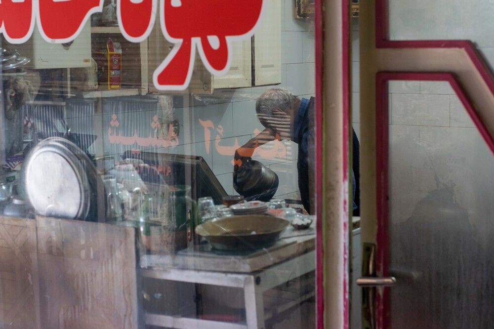 Zanjan Bazaar_teahouse