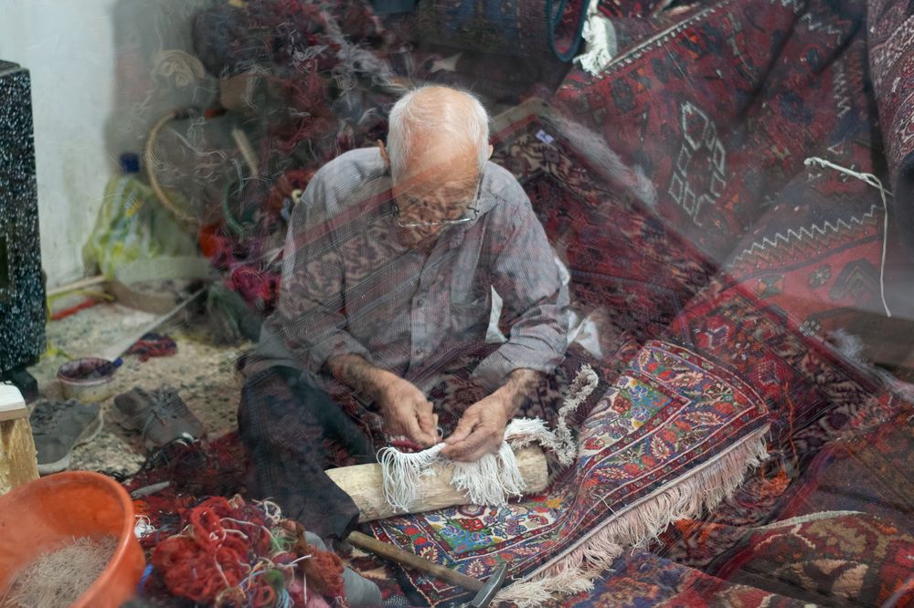 Zanjan Bazaar – Carpet Restoration