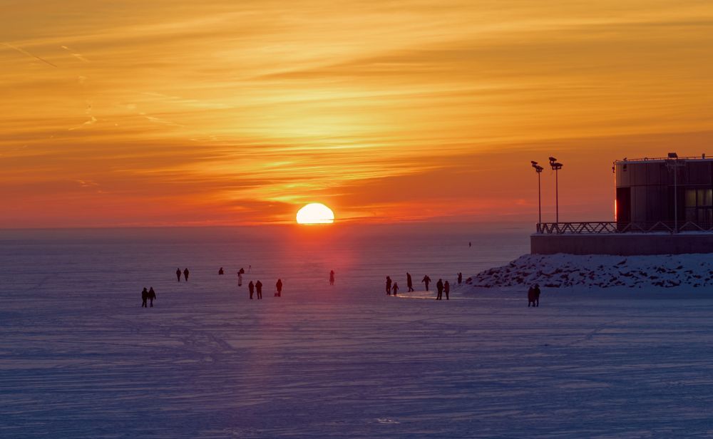 Люди и Солнце