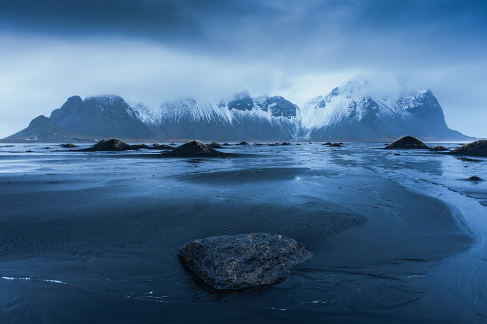 Frozen Silence at Stokksnes