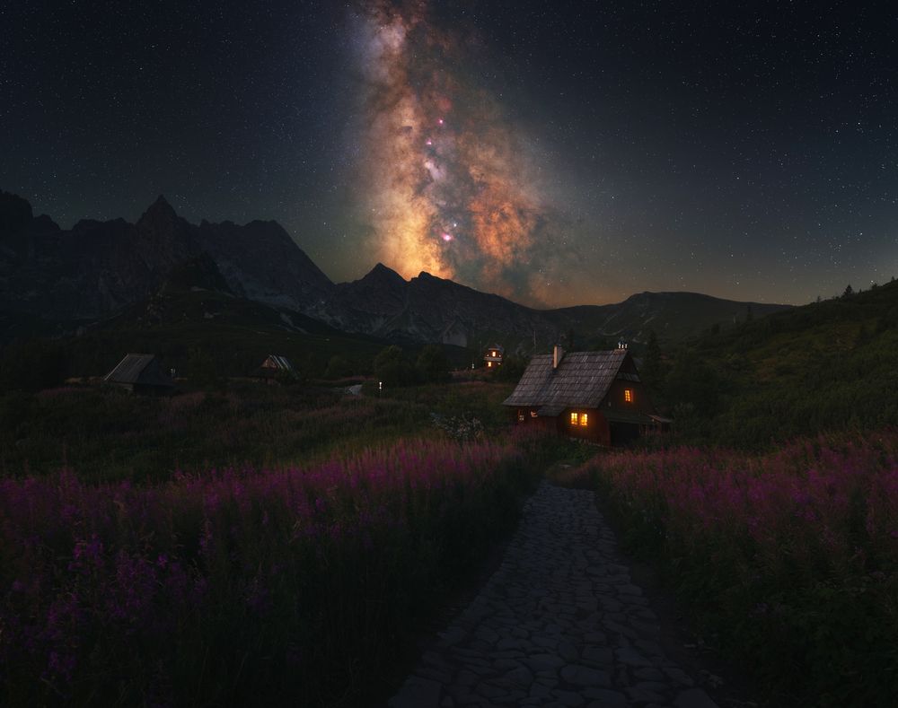 The hut under the stars