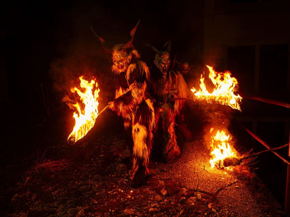 Flames of the Underworld: Krampus, Fire, and Tradition in the Alps