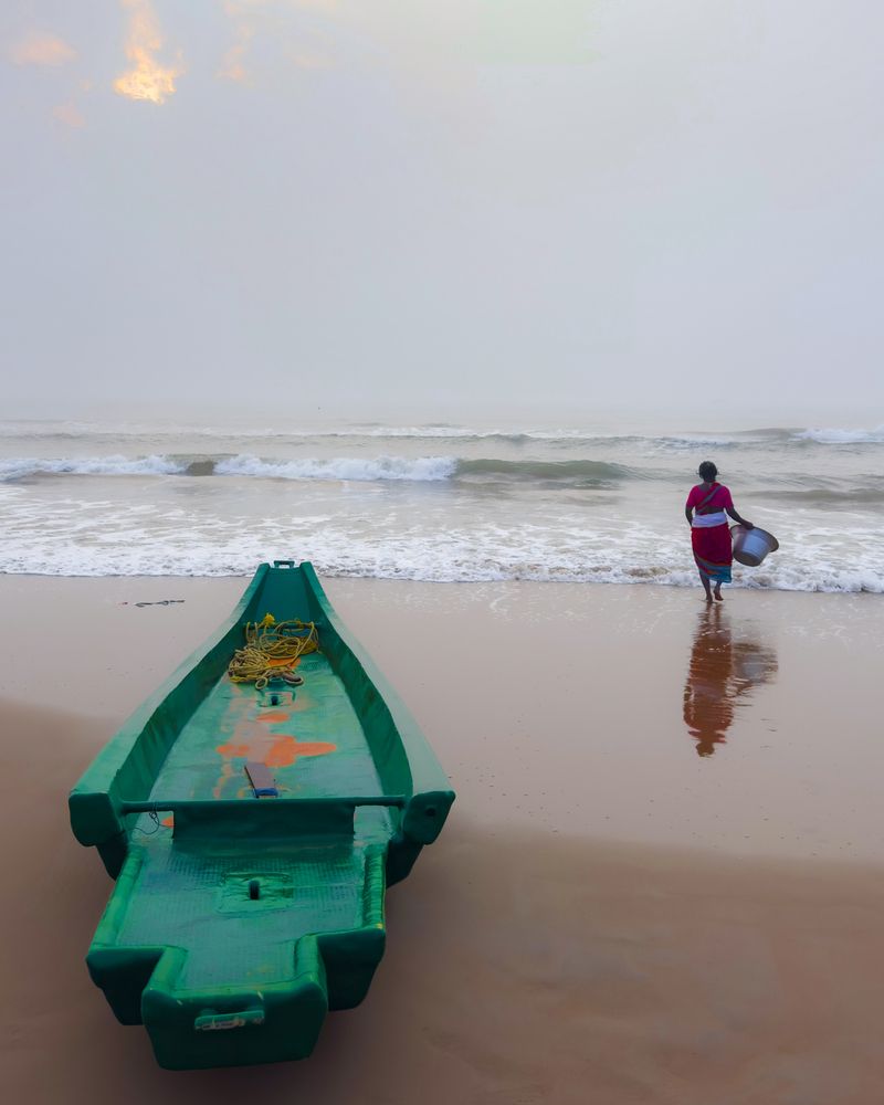 A Fisherwoman's Bond with the Ocean