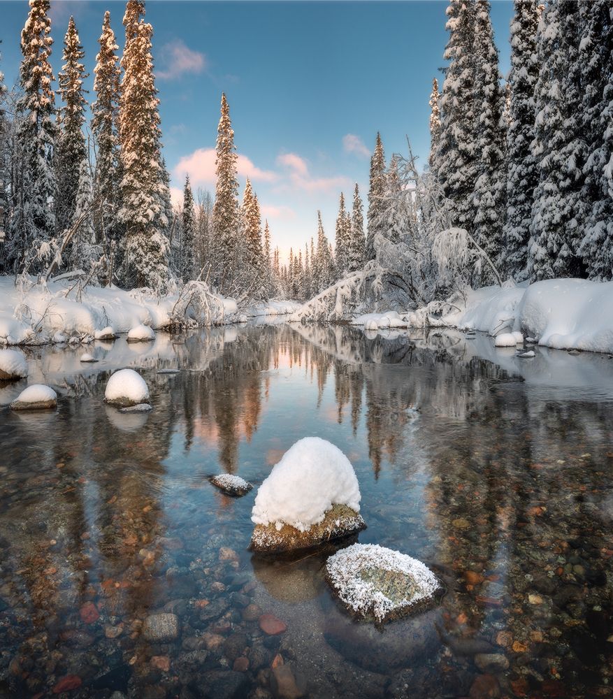 Реки чистой воды.