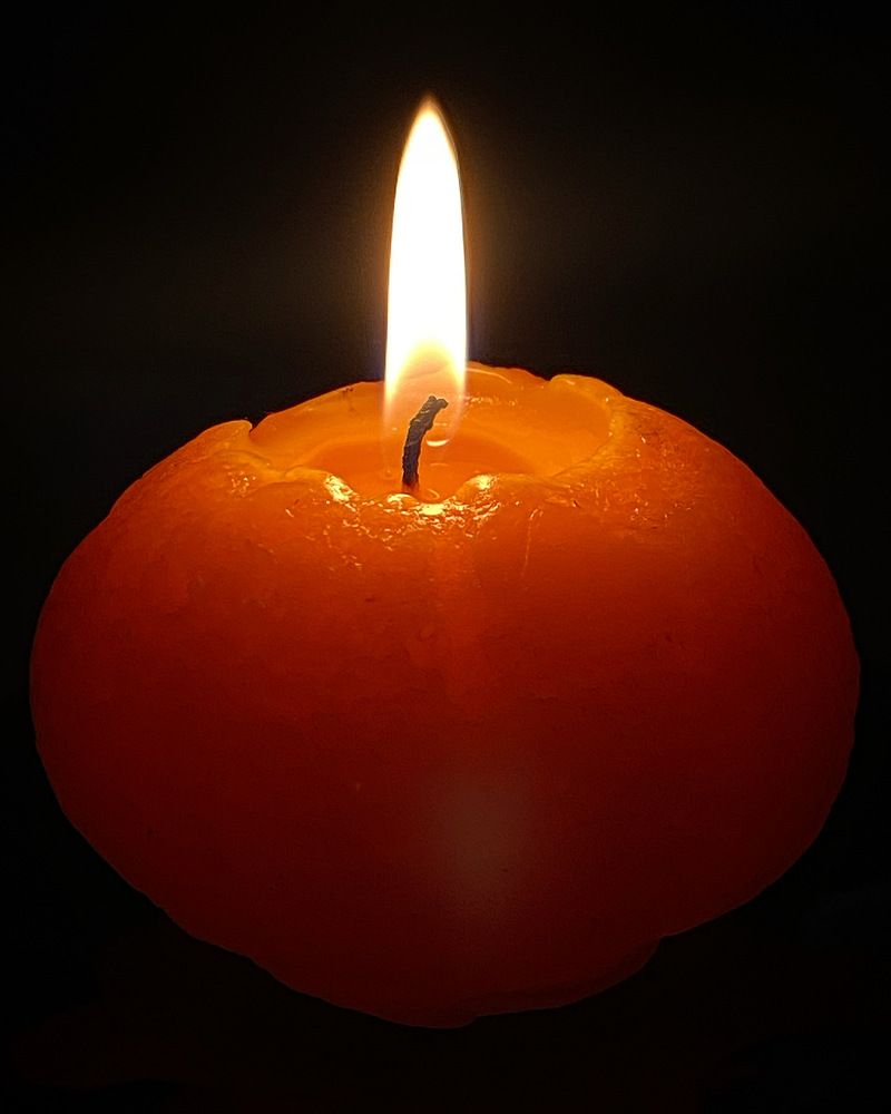 Свечка Апельсин.