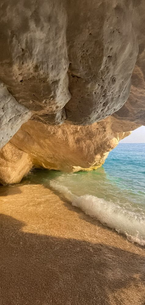 Beach cave