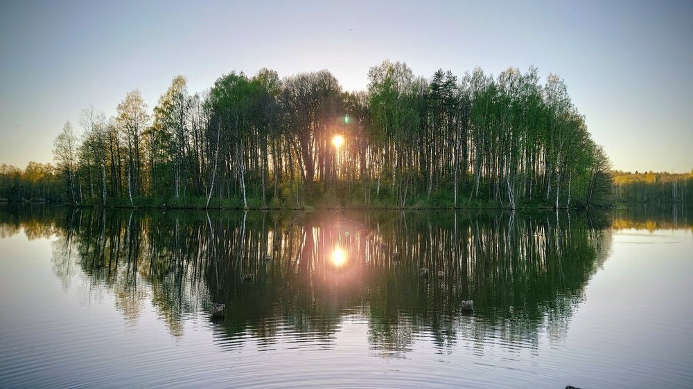 Речной остров