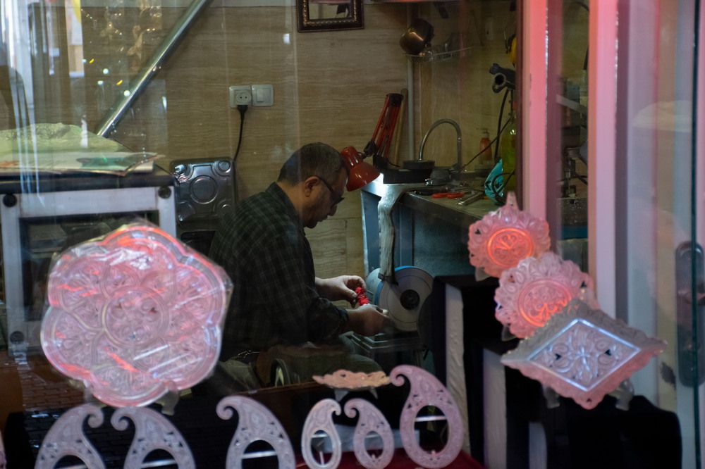 Zanjan Bazaar_ Tapestry