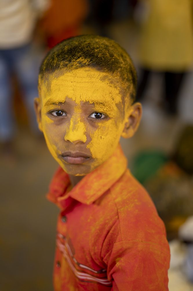 Eyes of Devotion: Turmeric Tales