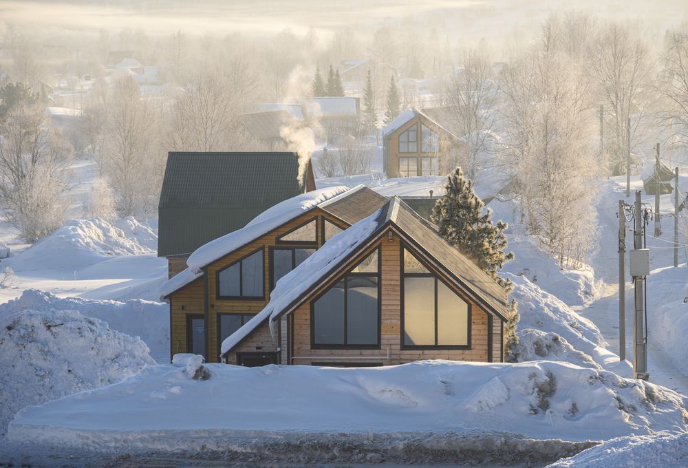 Зимнее утро в Горной Шории