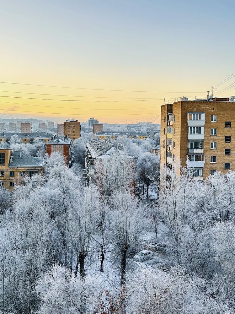 Зимний Магнитогорск