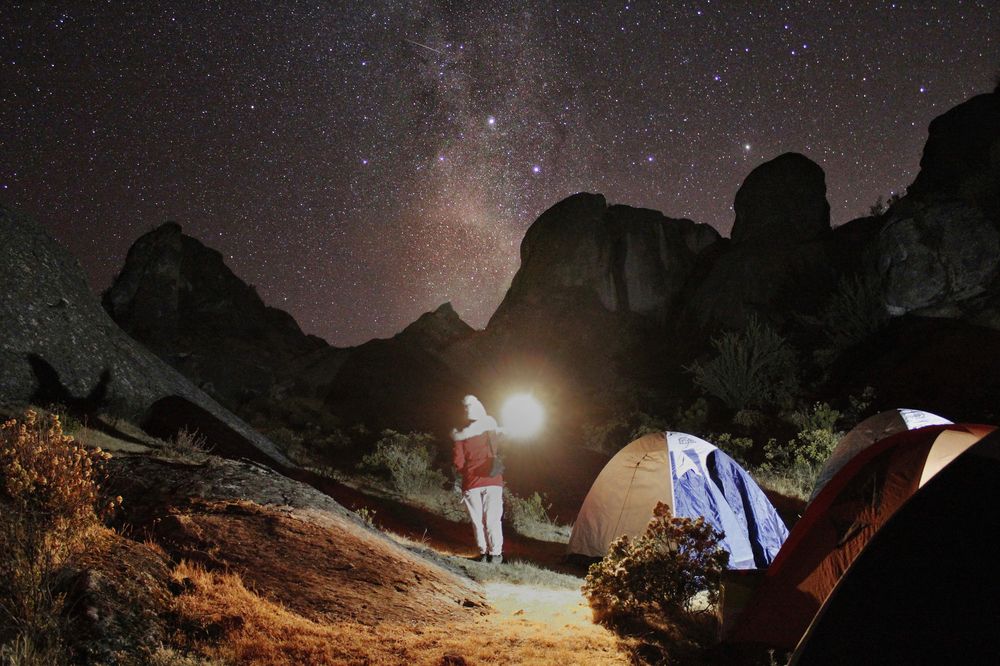 La via Lactea en Marcahuasi Perú
