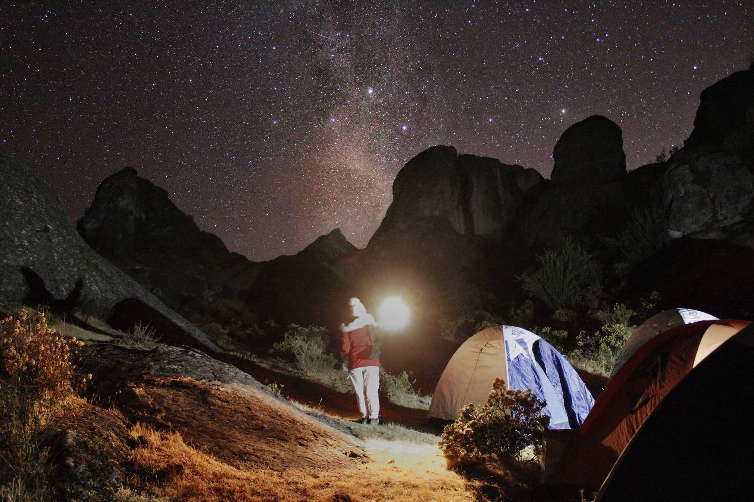 La via Lactea en Marcahuasi Perú