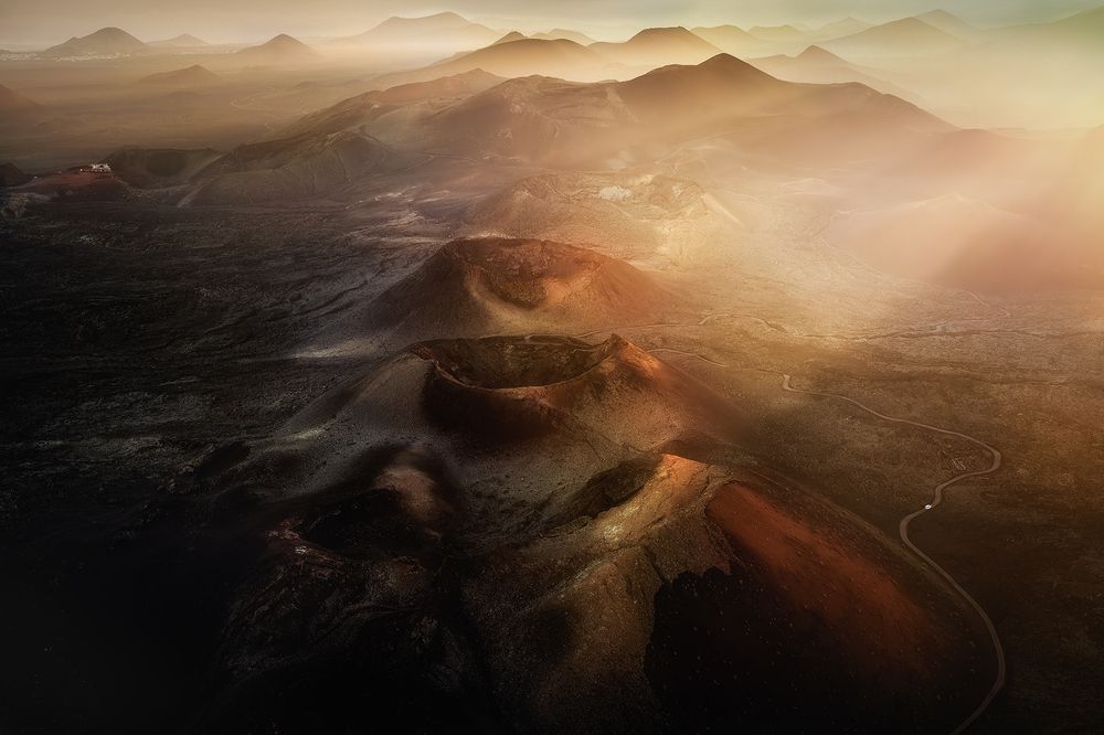 volcanic landscape