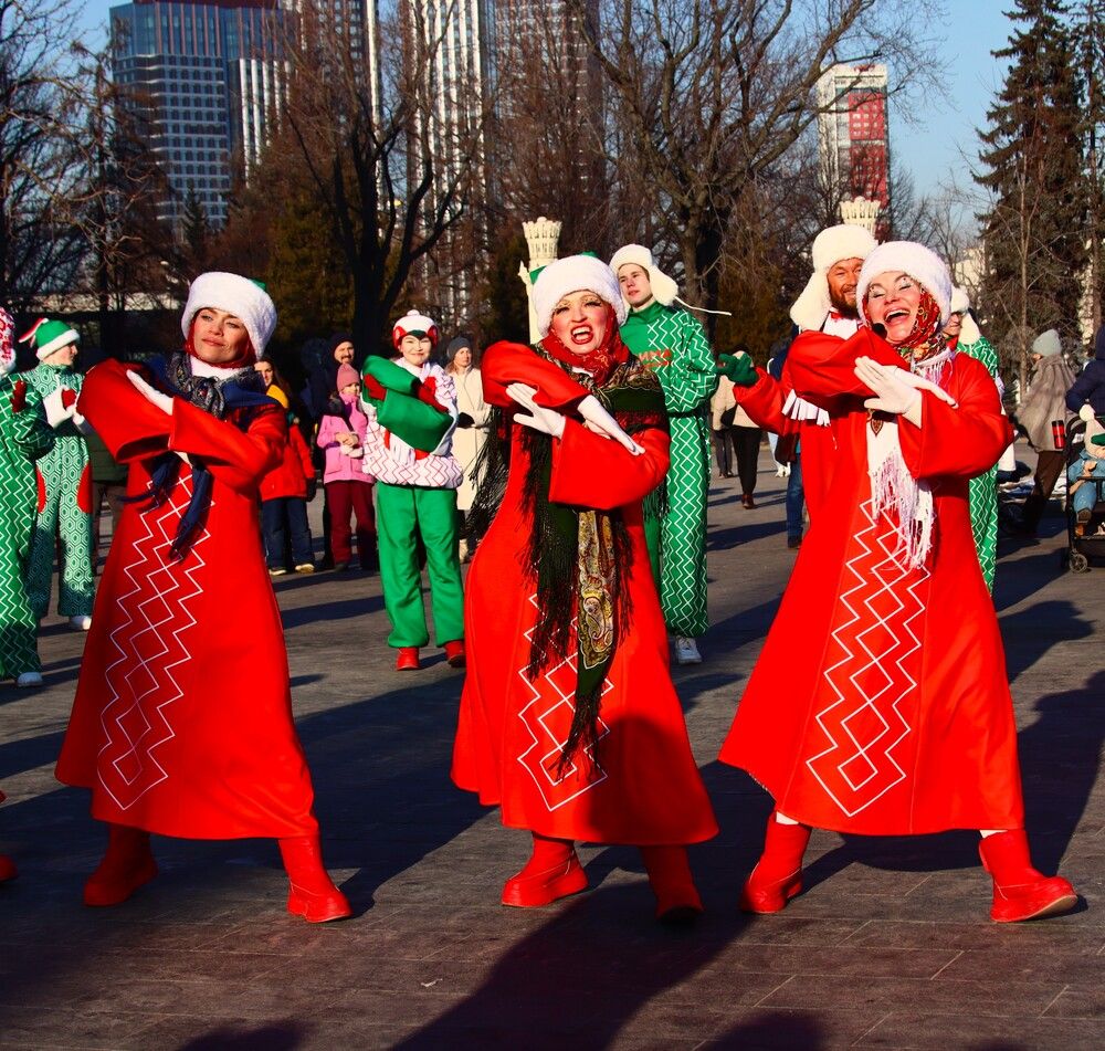 задорный танец