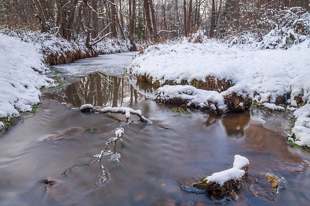 Первый снег, первый лёд