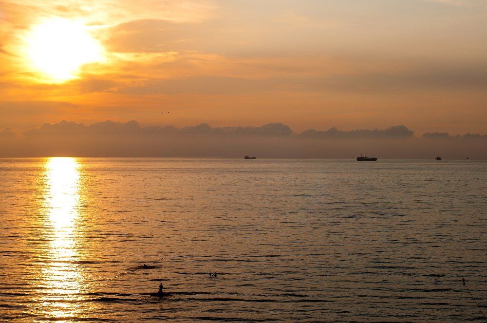 Морской закат