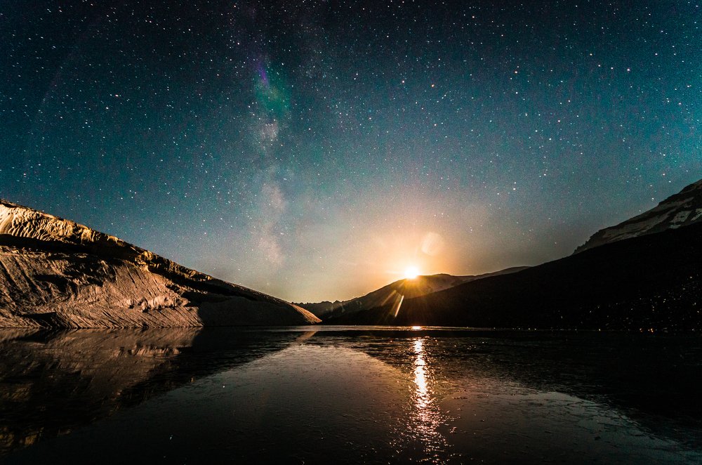 Лунный закат