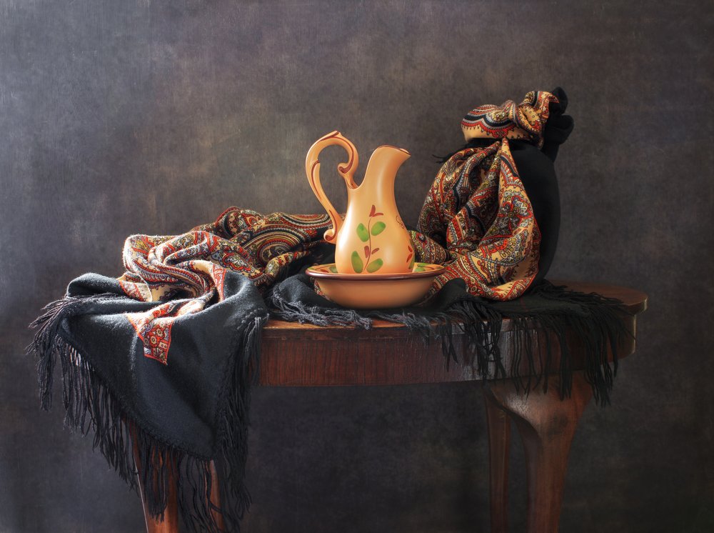 Still Life with Drapery