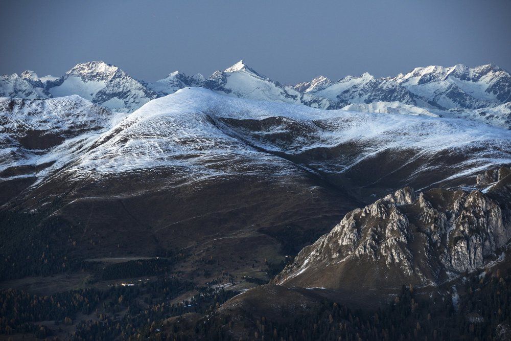 Ночь в Доломитах