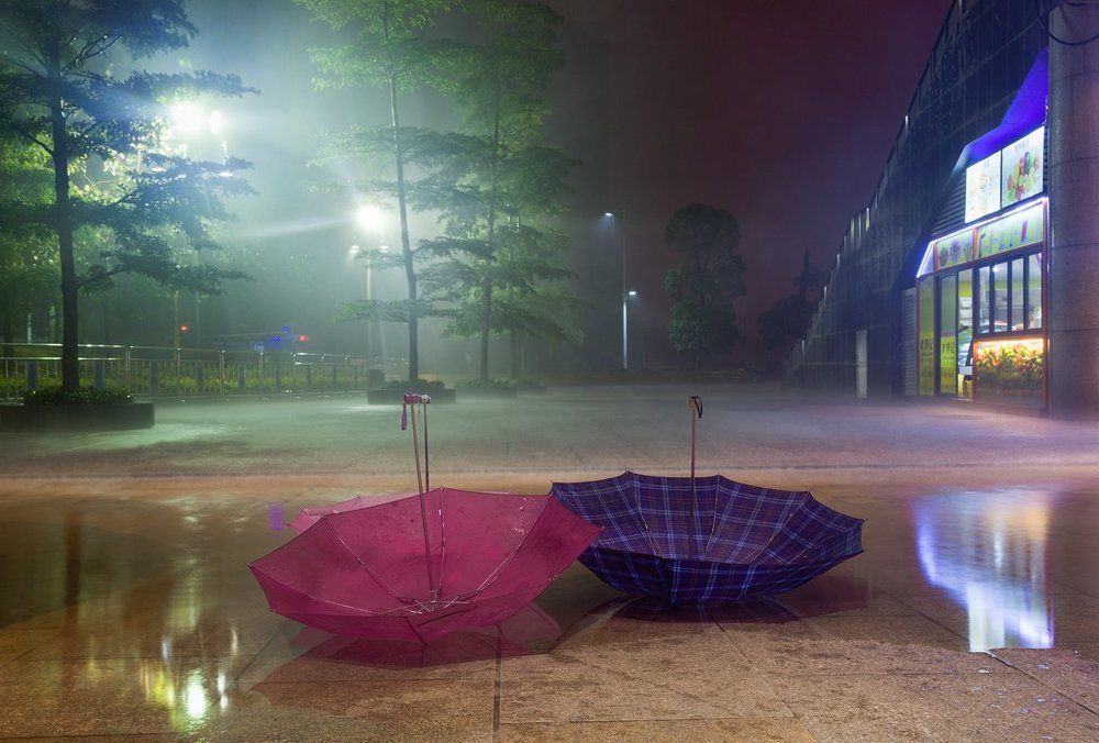 Дождь в Гуанчжоу