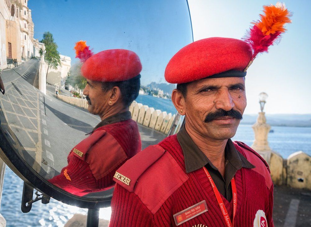 Индийский полицейский