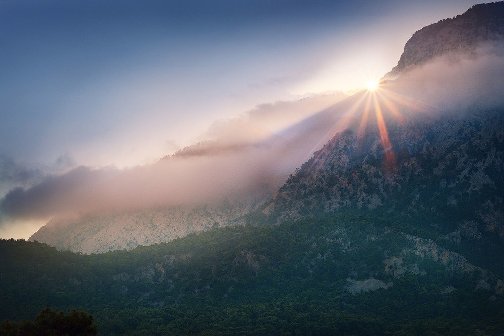 Рассвет в городах