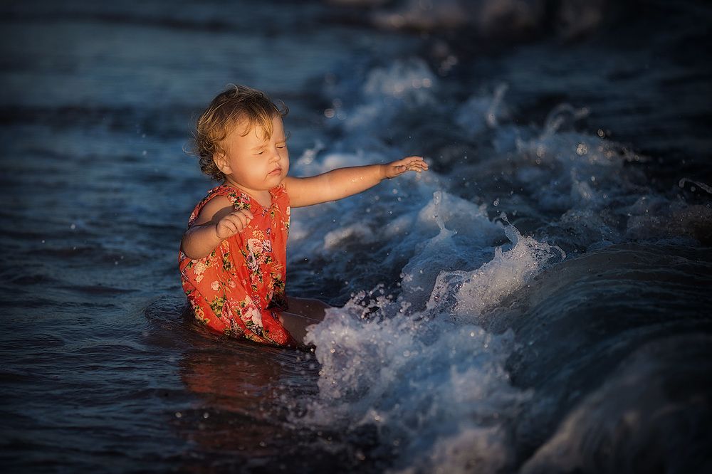 First time on the sea