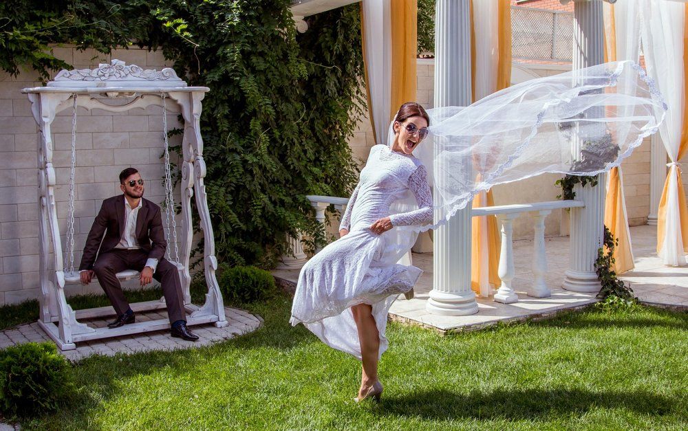 Она сказала ему "да!"