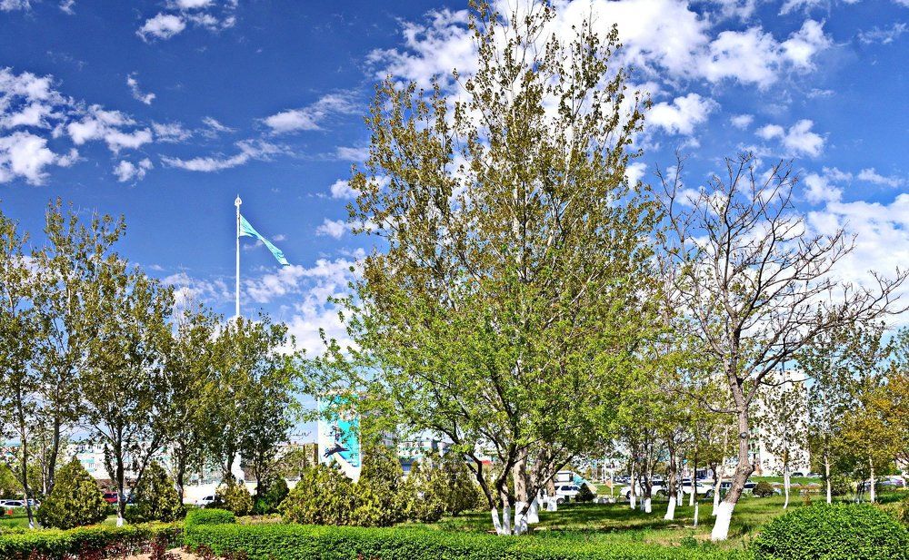 Весна в Актау