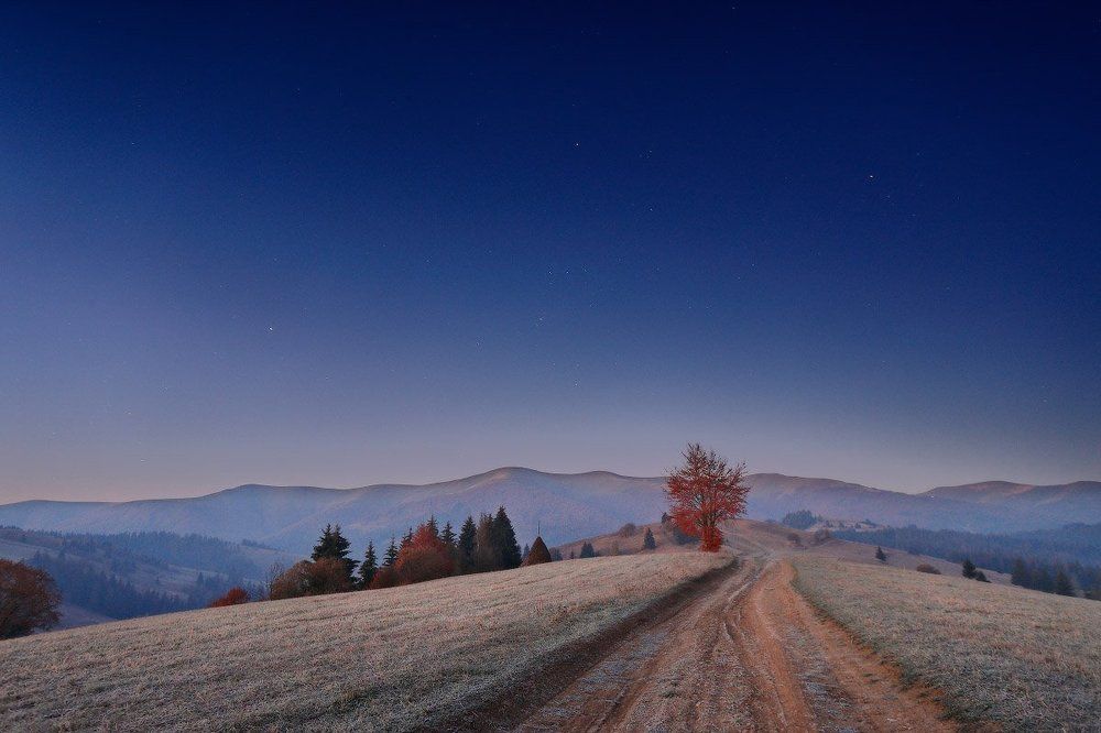 Рассветная с орионом