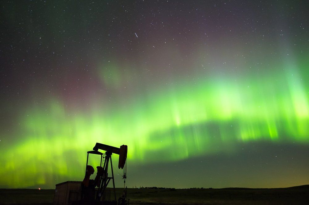 Аврора в прерии