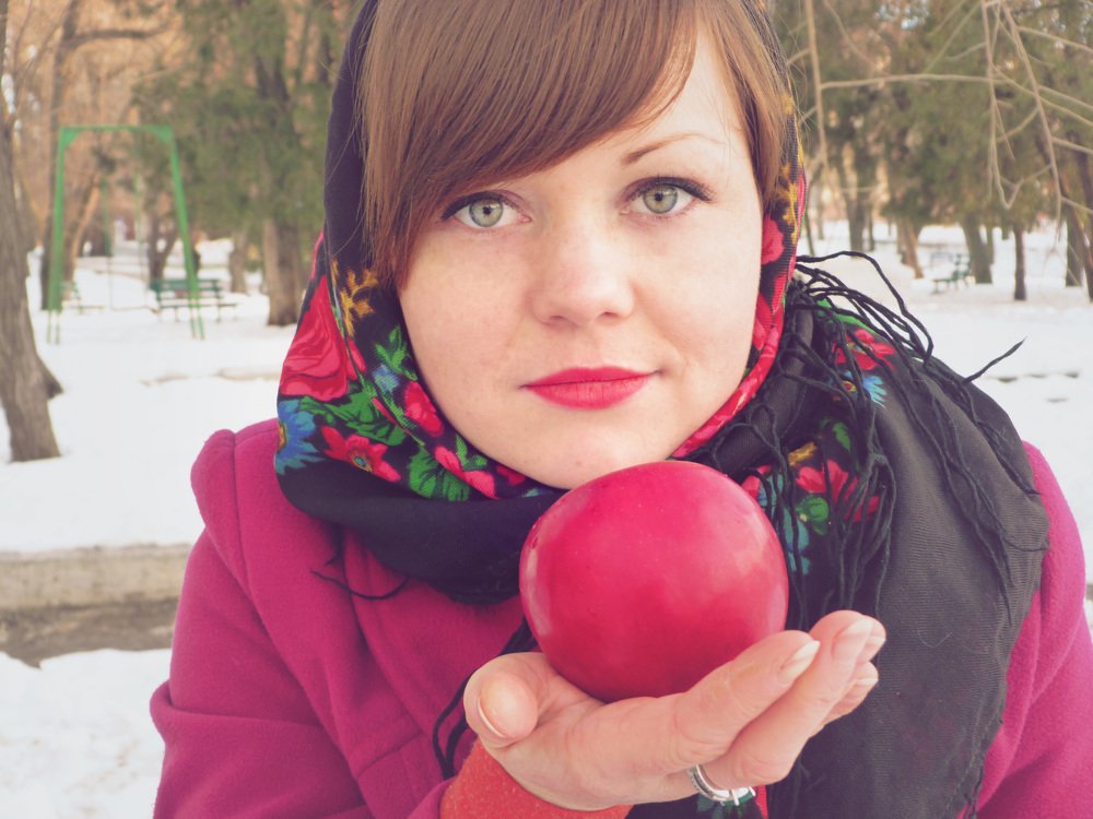 Зимняя красотка