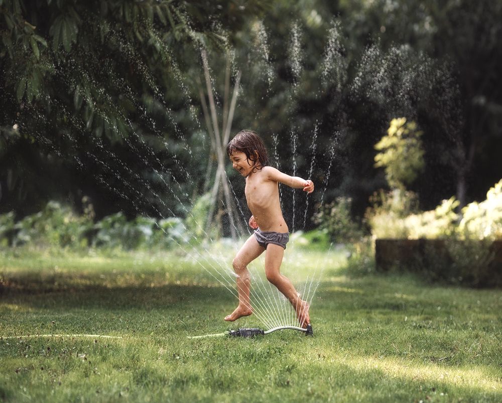 Rires et éclaboussures