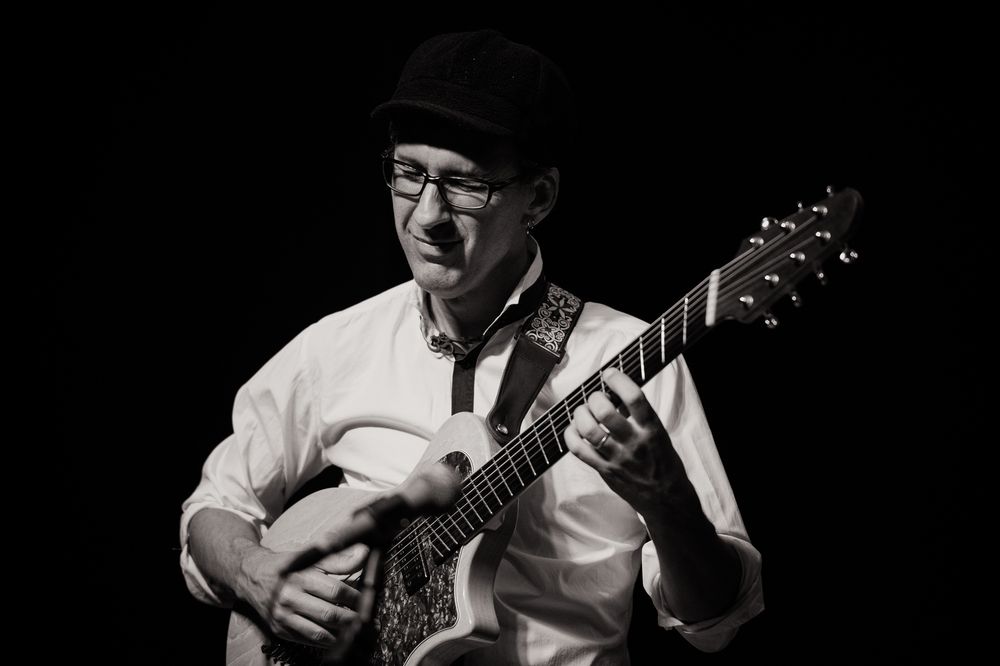 Soulful Strings: A Jazz Guitarist in the Moment