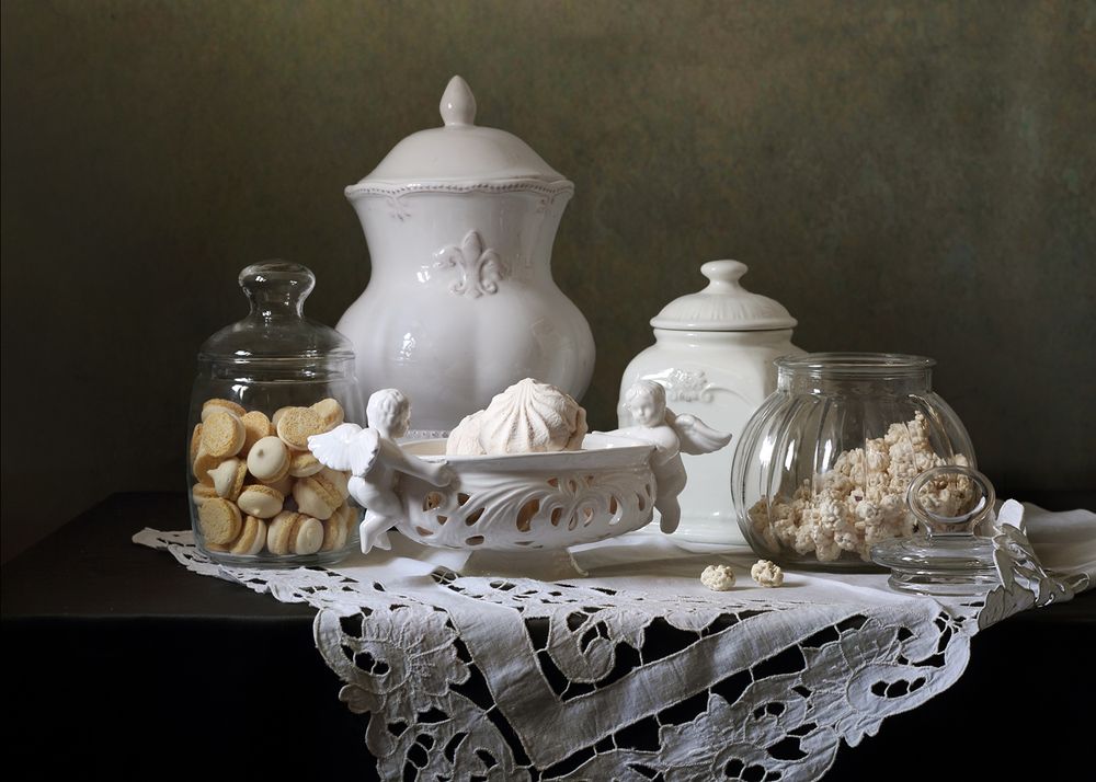 Белый зефир