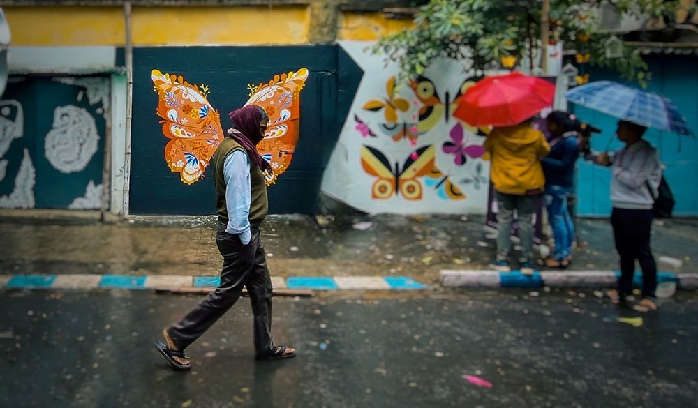 Man With Butterfly Wings