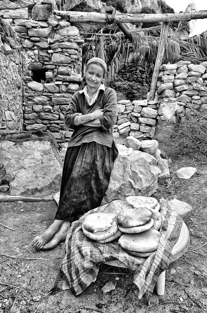 Bedouin Bread Vendor